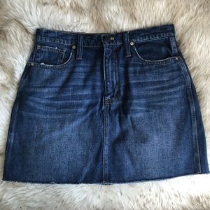 Madewell Jean Skirt NWOT Sz. 30